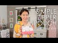 Sew a Simple Zipper Pouch with Minki Kim | Fat Quarter Shop