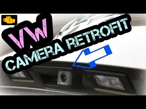 CAMERA How to install VW REAR VIEW CAMERA KIT Volkswagen