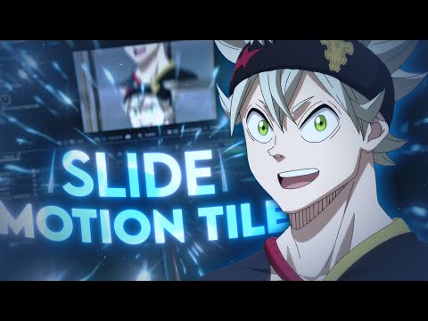 Motion Tile Slide Effect | After Effects Tutorial