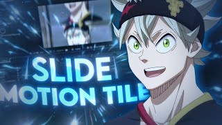 Motion Tile Slide Effect | After Effects Tutorial