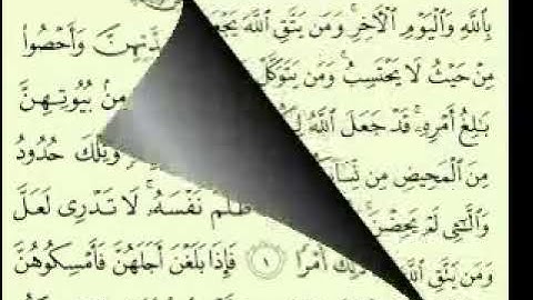سوره الطلاق من 1 الى 5 ماهر المعيقلي🌾