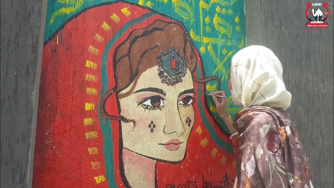 Wall colours in Peshawar colours on Peshawar city walls Peshawar