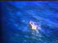 Американский пилот ведет огонь по яп.судну| WW2history.ru