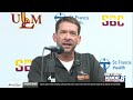Bryant Vincent not backing down from the challenge that is ULM football after 0-3 start