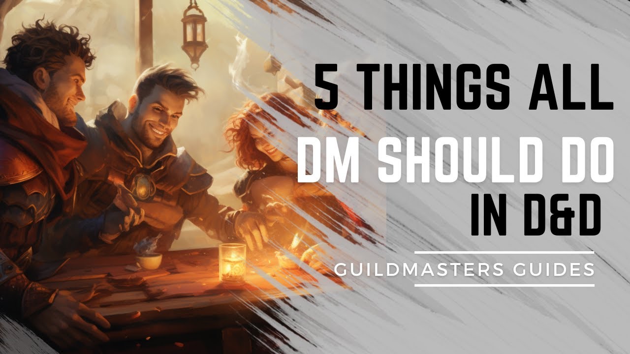 Things Dungeon Masters Should Always Do | Tips for Dungeon Masters | DM ...