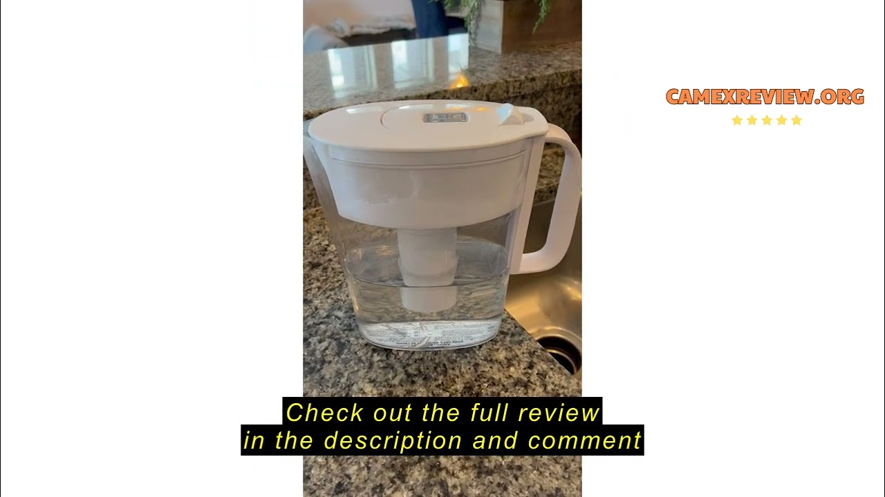 Review Brita Metro Water Filter Pitcher, BPA-Free Water Pitcher, Replaces 1,800 Plastic Water Bottle
