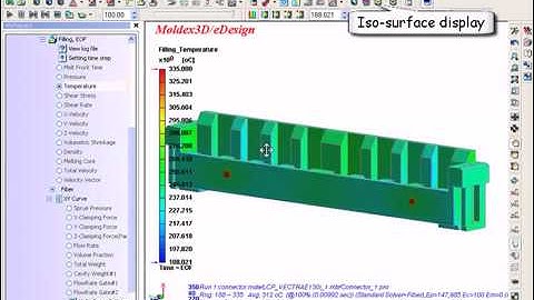 Moldex3D eDesign Demo Animation- Part 5:  Result Display