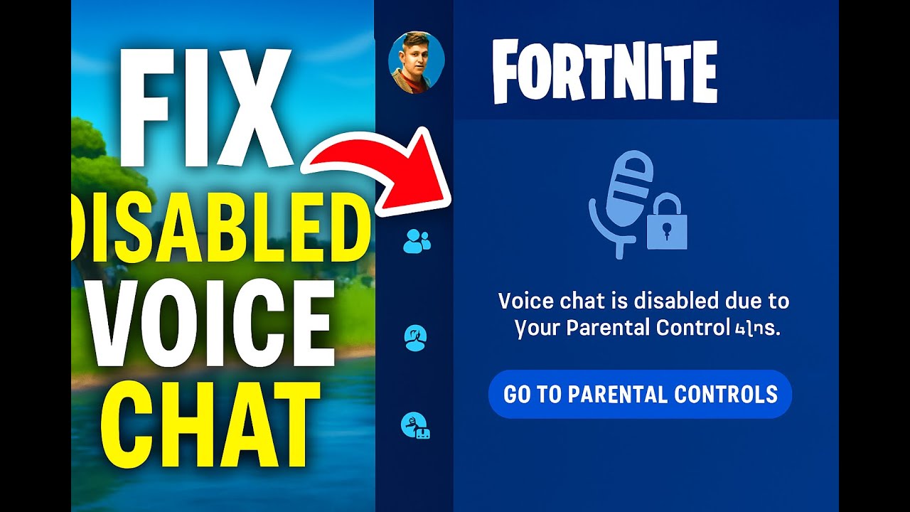 How to Fix Fortnite Voice Chat BLOCKED by Parental Controls?