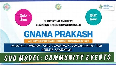 GNANA PRAKASH - PARENT AND COMMUNITY ENGAGEMENT FOR CHILD