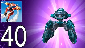 Mech Arena: Robot Showdown - Gameplay Walkthrough Part 40 - Arachnos Circuitry Skin (iOS, Android)