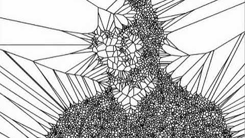 Clay Shirky Voronoi Tessellation