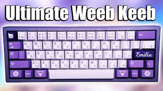 The Ultimate Anime Keyboard | Custom Re:Zero Emilia Build screenshot 4