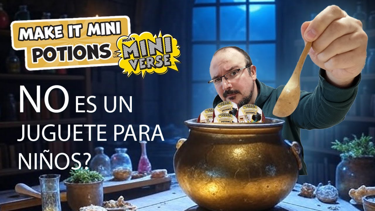 ES UN JUGUETE PARA NIÑOS? MAKE IT MINI POTIONS Mini Verse #pociones #harrypotter
