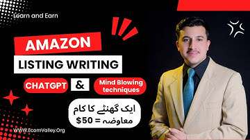 Amazon Listing Optimization & Content Writing with Chatgpt & advance techniques | Online Earning