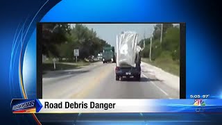 Road debris danger