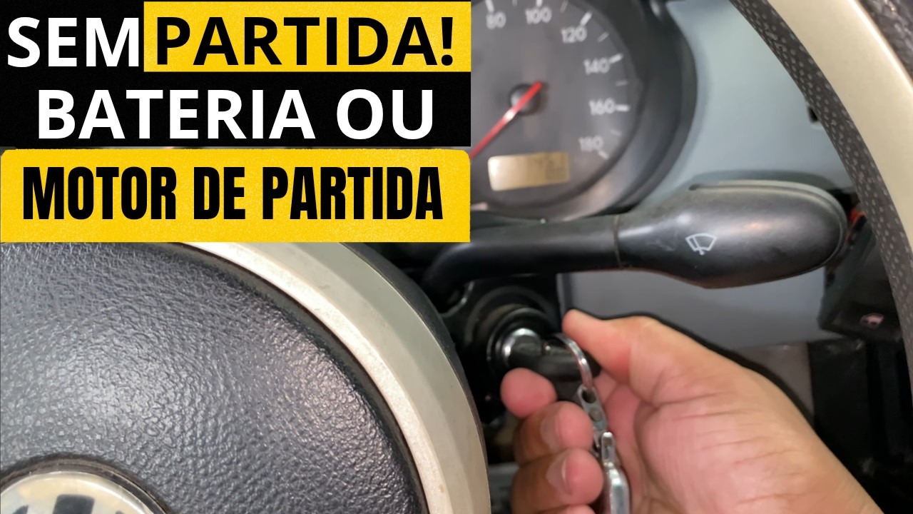 VIRA CHAVE E CARRO NÃO FUNCIONA NÃO DÁ PARTIDA SOLO GOL PARATI SAVEIRO ...