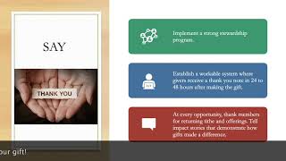 4 minute tutorial on how to sign up and start using Adventist Giving.