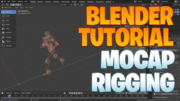Blender rigging series No. 4 - How to use a MOCAP BVH file