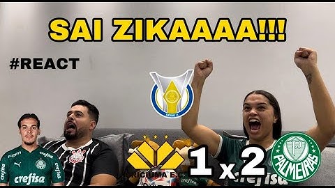 REACT REAÇÕES CRICIUMA x PALMEIRAS