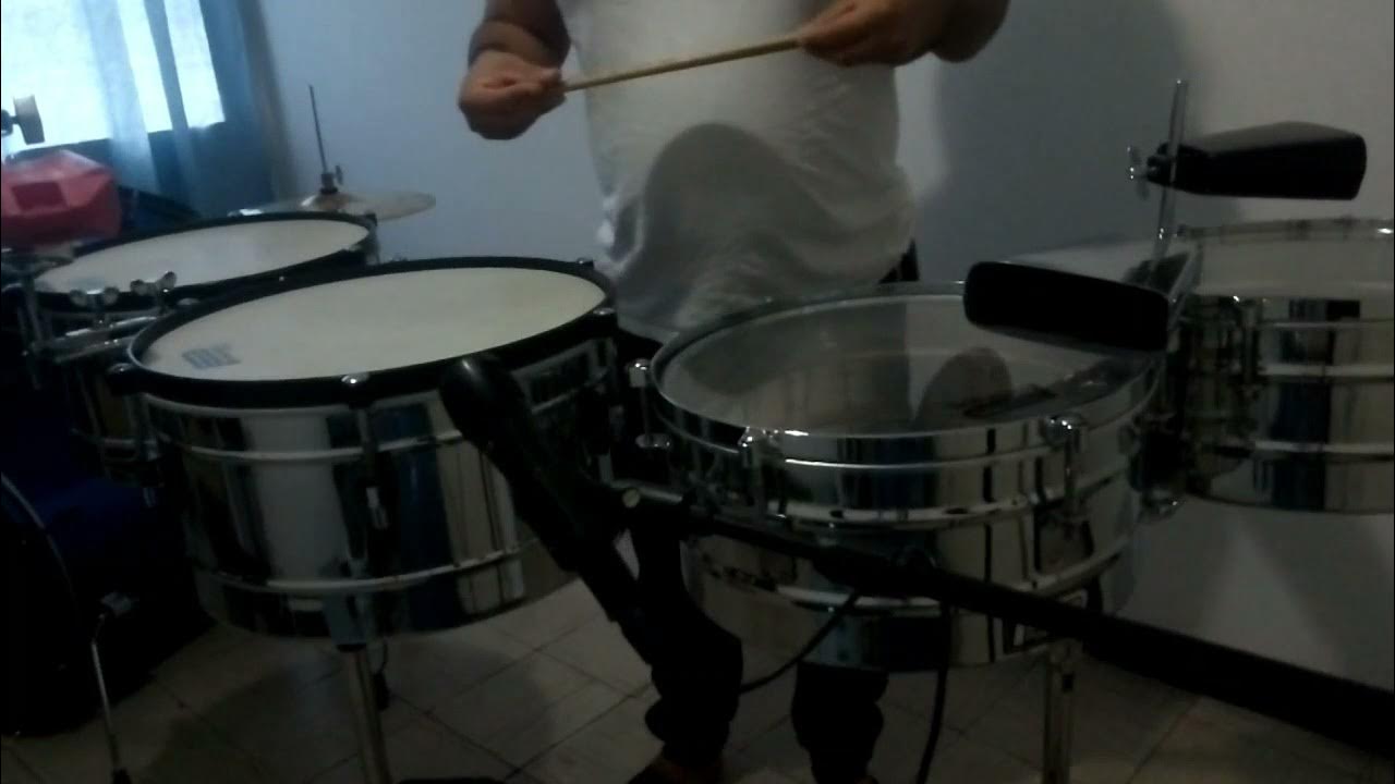 Tutorial como tocar dos timbales al tiempo YouTube