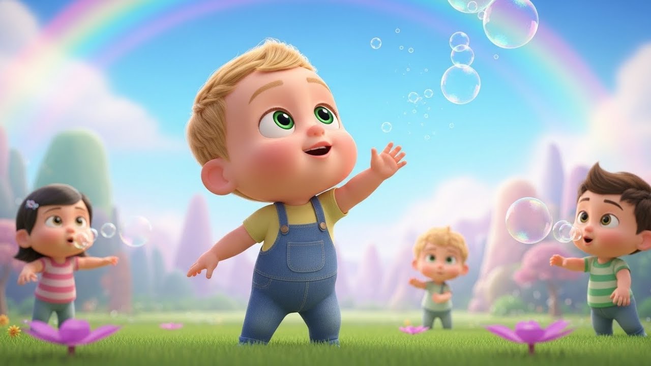 Magic Bubble Fun Land 🫧✨🎶 Fun Kids Song | Playtime & Learning Adventure