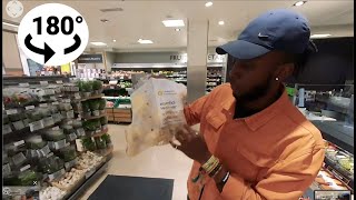 Shopping for Food Waste VR180 - Part 2