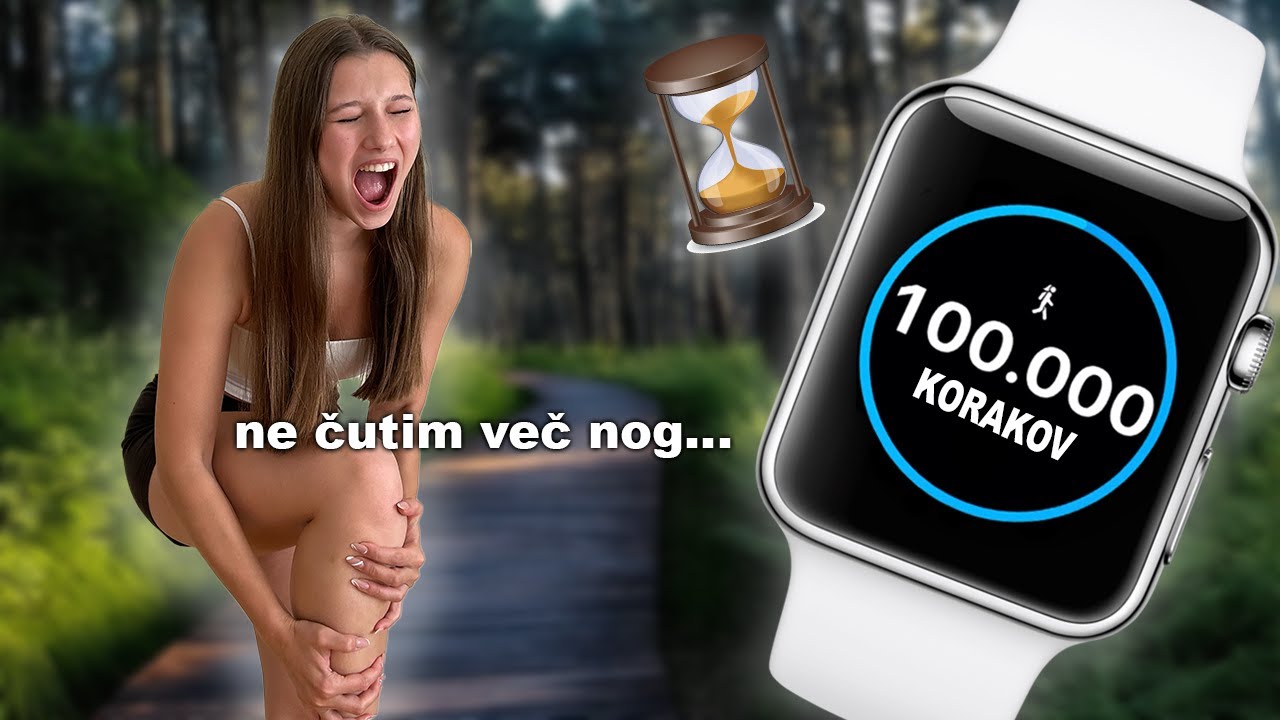 100.000 KORAKOV V 24 URAH!!! Ali Nam Lahko Uspe?