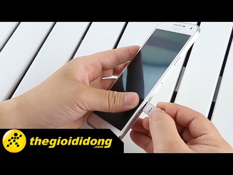 Hướng dẫn tháo lắp Sim và Thẻ nhớ Samsung Galaxy E7 | www.thegioididong.com