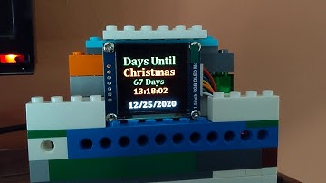 My Raspberry Pi Christmas Countdown Clock