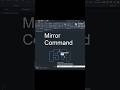 Mirror command shortcut | mirror command kaise use kre 🤔#autocad #cad #shorts