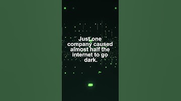 “When Google Crashed, Everything Else Followed”