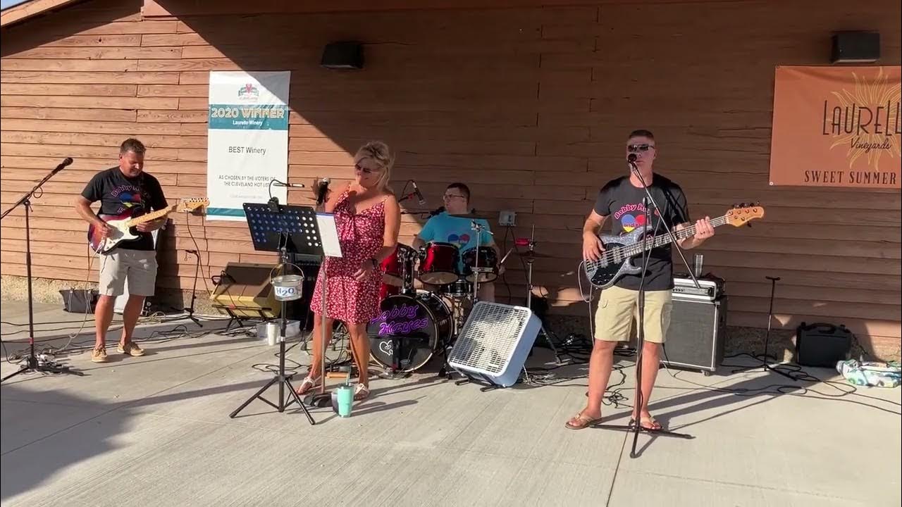 Bobby Hayes & the H2O Band performing at Laurello Vineyards in Geneva
