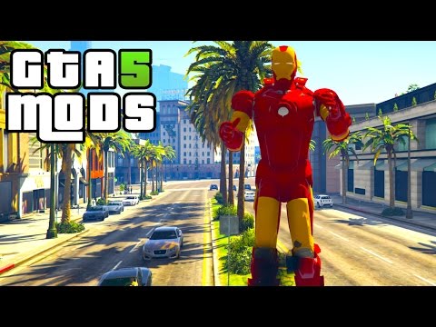 GTA 5 PC MODS - Iron Man Statue