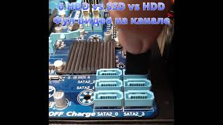 6 HDD RAID vs SSD vs HDD #shorts