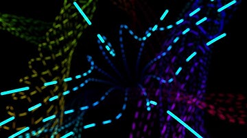 Neon Highway, 3D Spline Parameterization, Nvidia 4090, 50 Million points