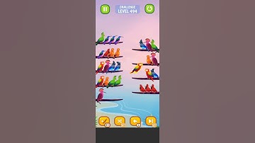 Bird Sort Puzzle Just 6 Levels to complete #@FormulateGamer25