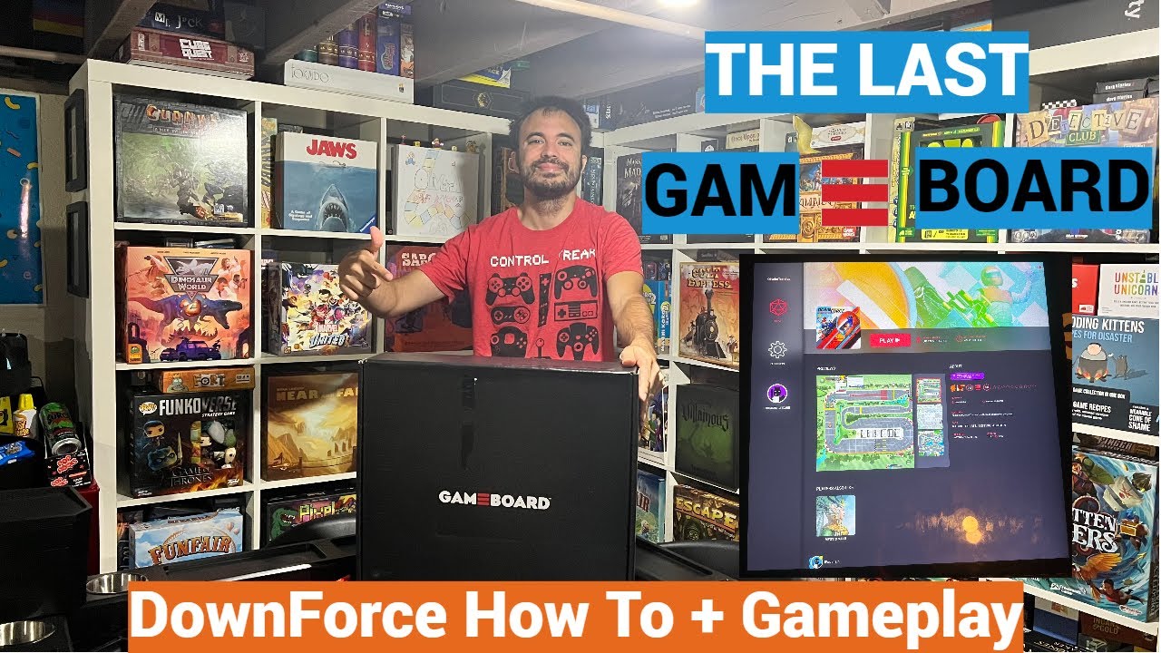 The Last GameBoard Digital Board Game Console Downforce How To Play