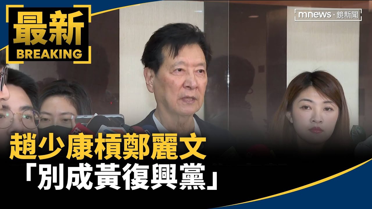 軍購條例三讀　趙少康槓鄭麗文「別成黃復興黨」｜#鏡新聞