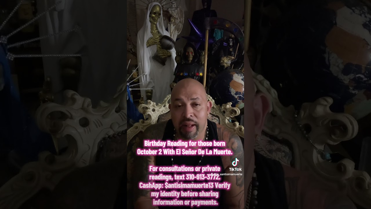 Birthday Reading for those born October 2