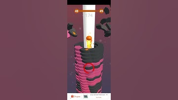 Stack ball level 49 #shortvideo #stackball #gaming #games #gameplay #funny #stackballgame