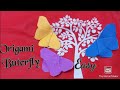Cara Membuat origami kupu kupu | Origami Binatang