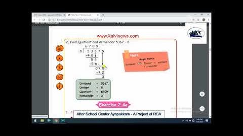 Rotary Club of Ambattur Class 5 Maths Chapter 2 Numbers Part 19