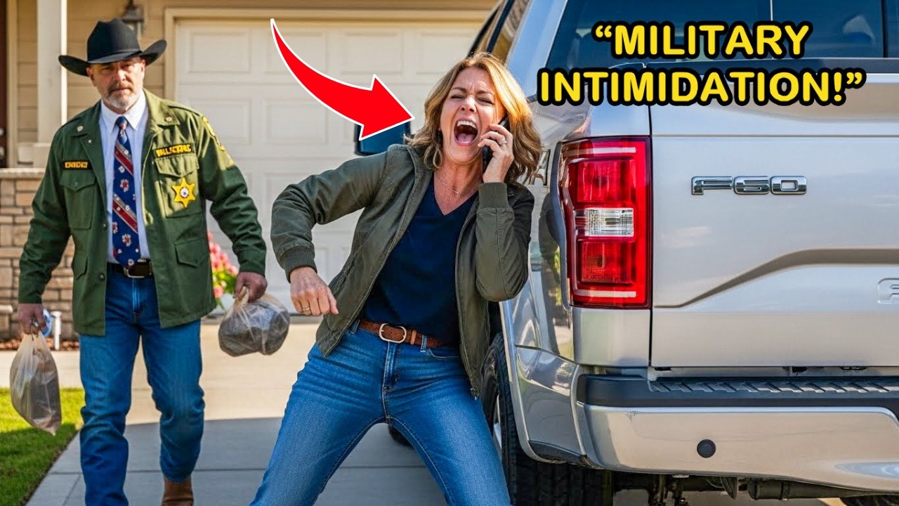 Karen Called Police Over My Driveway — Then Got Summoned to MY Command Office!