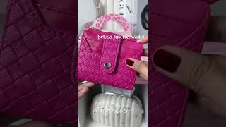 Dompet fuschia gemesss 🔗 di bio no.128 #rekomendasi #adayinmylife #ootd #dompetkeren
