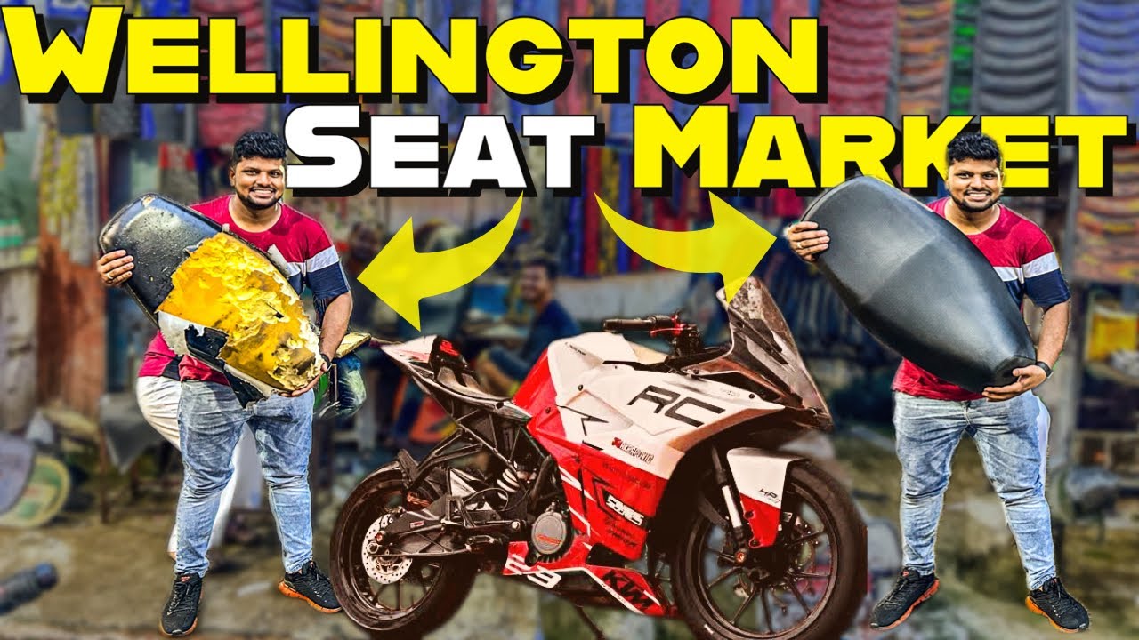 Wellington Market Kolkata Seat & Bike Modification YouTube