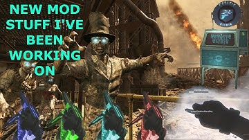 WaW Testing Showcase | Custom Weapons, Perks, Drawable Wallbuys and More!