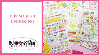 July Main Kit UNBOXING | Simple Stories Sweet Summertime