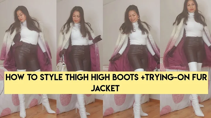How to style Thigh high boots + Trying-On fur jack...