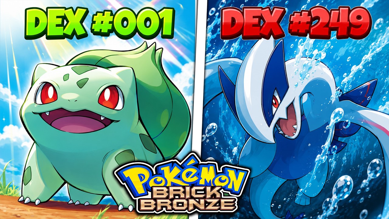 Can You Complete the Brick Bronze Pokédex in 7 Days?