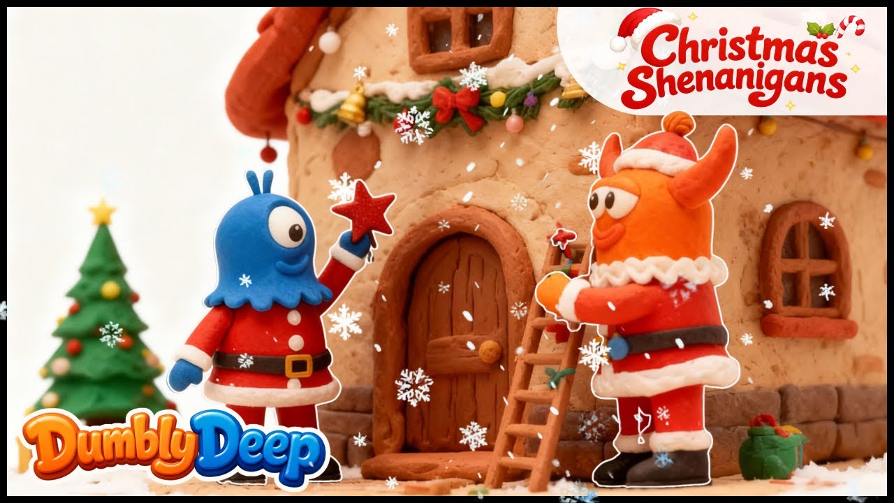 Cute Christmas Songs 🎄😊 A Very Merry Christmas with Dumbly Deep - YouTube